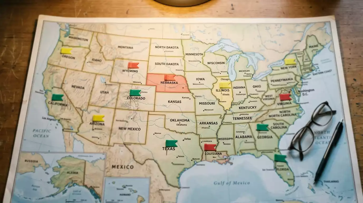 nba betting regulations by state map